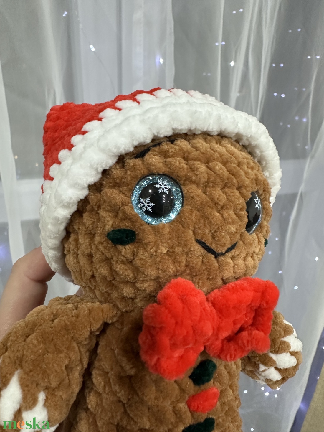 Horgolt fiú mézi plüss - játék & sport - plüssállat & játékfigura - más figura - Meska.hu