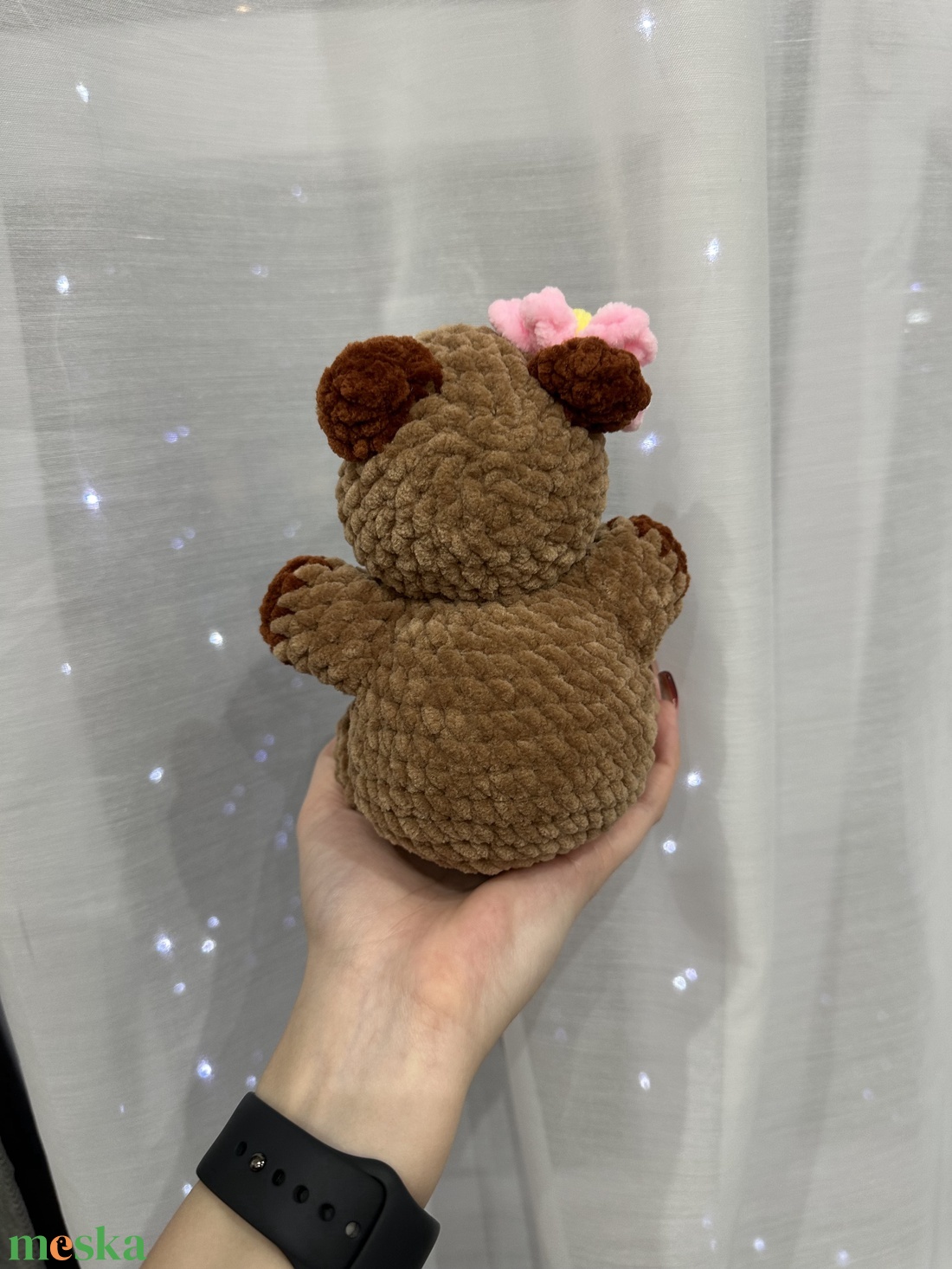 Horgolt Capybara Plüss - játék & sport - plüssállat & játékfigura - kapibara - Meska.hu