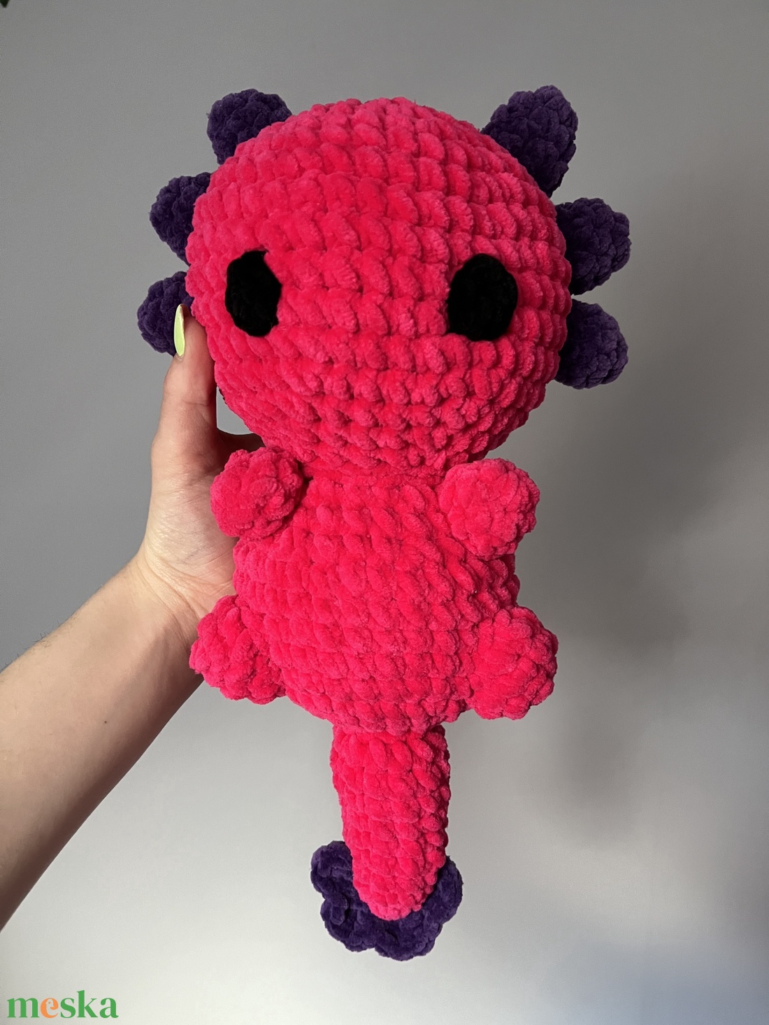 Horgolt axolotl - - Meska.hu Horgolt axolotl - - Meska.hu
