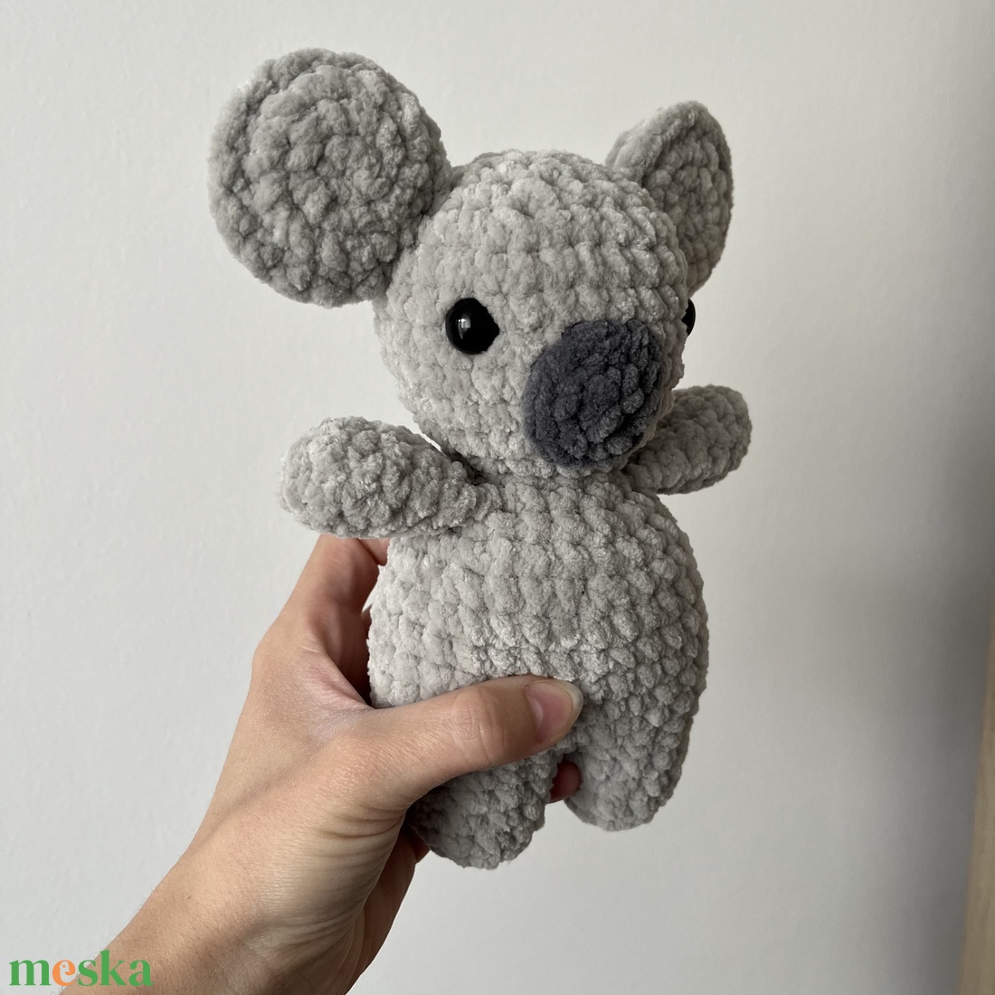 Horgolt koala plüss - játék & sport - plüssállat & játékfigura - más figura - Meska.hu