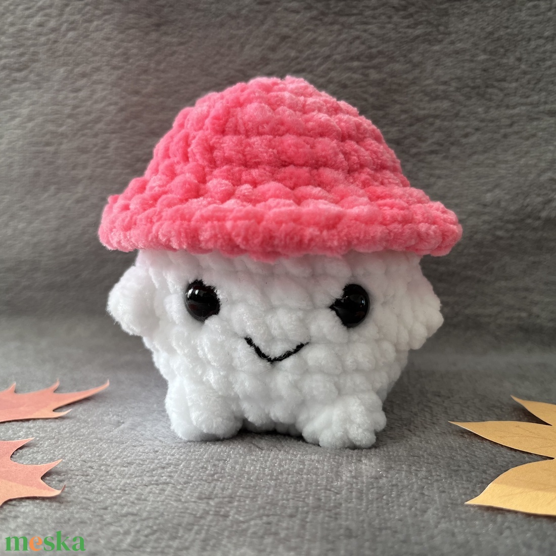 Horgolt gomba rózsaszín - játék & sport - plüssállat & játékfigura - plüss zöldség, gyümölcs - Meska.hu Horgolt gomba rózsaszín - játék & sport - plüssállat & játékfigura - plüss zöldség, gyümölcs - Meska.hu