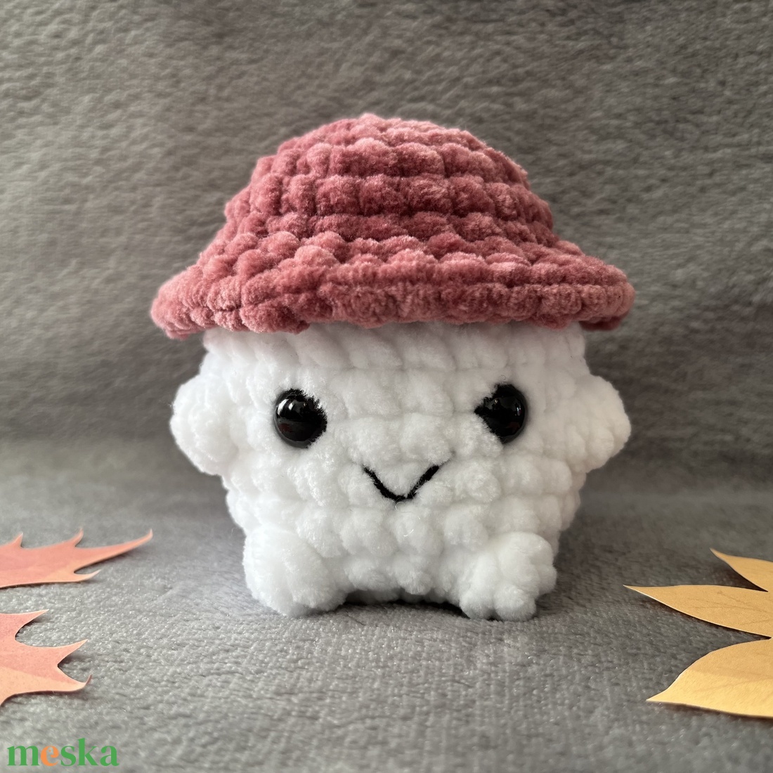 Horgolt gomba  - játék & sport - plüssállat & játékfigura - plüss zöldség, gyümölcs - Meska.hu