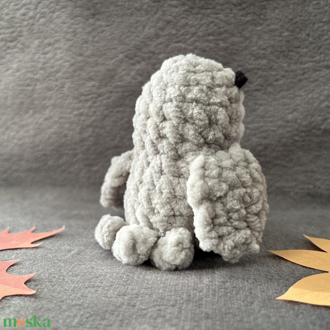 Horgolt bagoly szürke - játék & sport - plüssállat & játékfigura - bagoly - Meska.hu Horgolt bagoly szürke - játék & sport - plüssállat & játékfigura - bagoly - Meska.hu