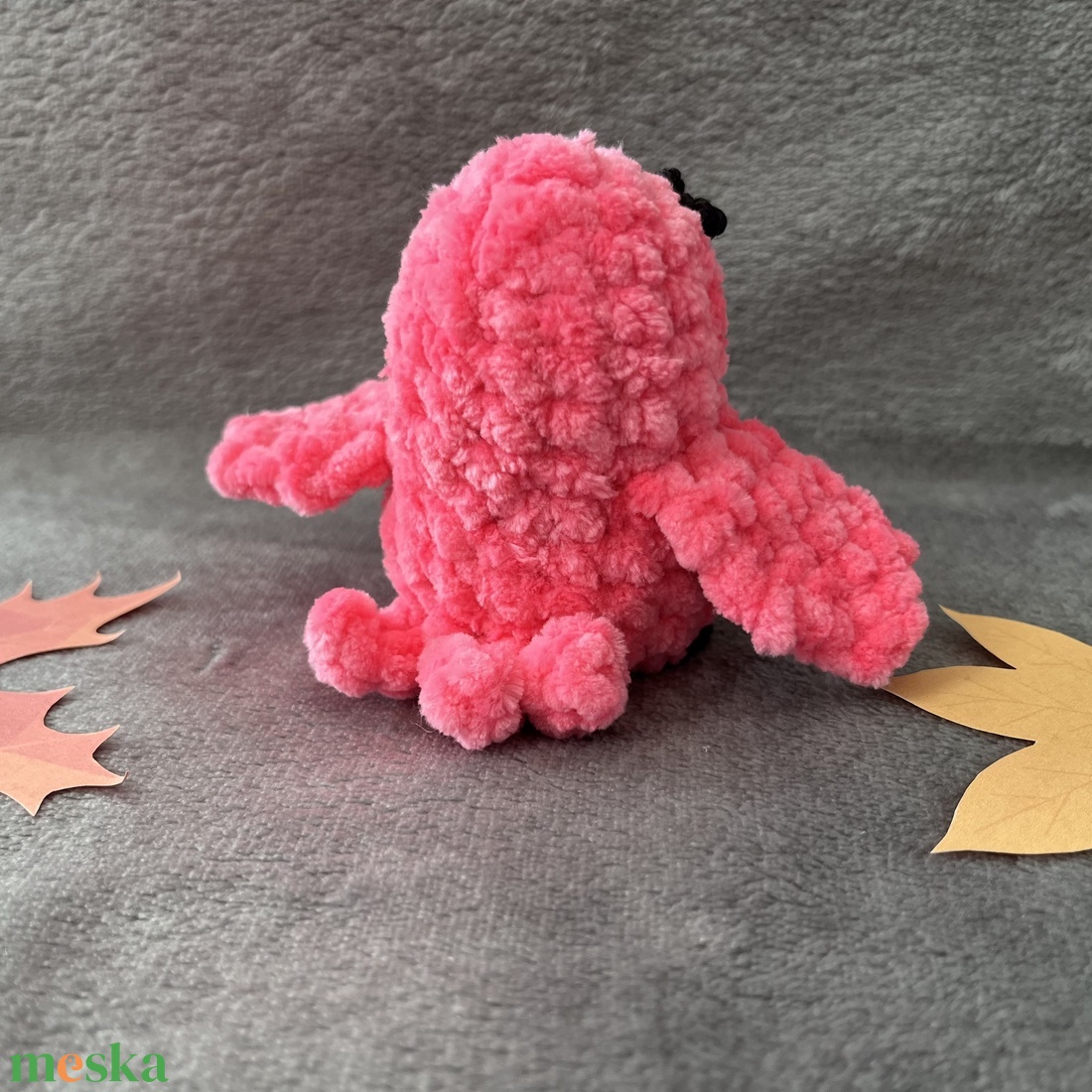 Horgolt bagoly rózsaszín - játék & sport - plüssállat & játékfigura - bagoly - Meska.hu Horgolt bagoly rózsaszín - játék & sport - plüssállat & játékfigura - bagoly - Meska.hu