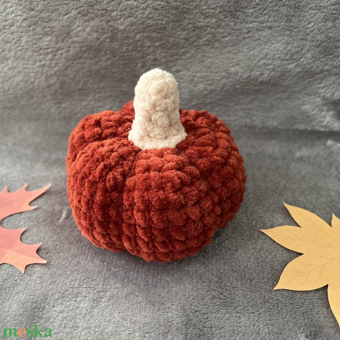 Horgolt tök rozsdabarna - kellékek & szerszámok - dekorációs kellékek - őszi dekor - őszi dekortök - Meska.hu Horgolt tök rozsdabarna - kellékek & szerszámok - dekorációs kellékek - őszi dekor - őszi dekortök - Meska.hu