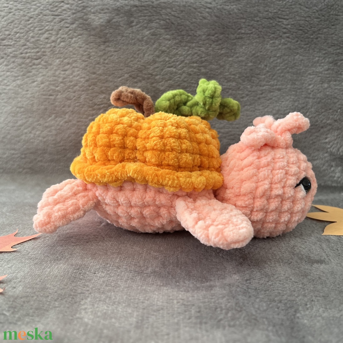 Horgolt tök teki - játék & sport - plüssállat & játékfigura - más figura - Meska.hu