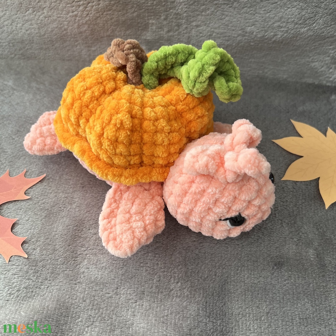 Horgolt tök teki - játék & sport - plüssállat & játékfigura - más figura - Meska.hu