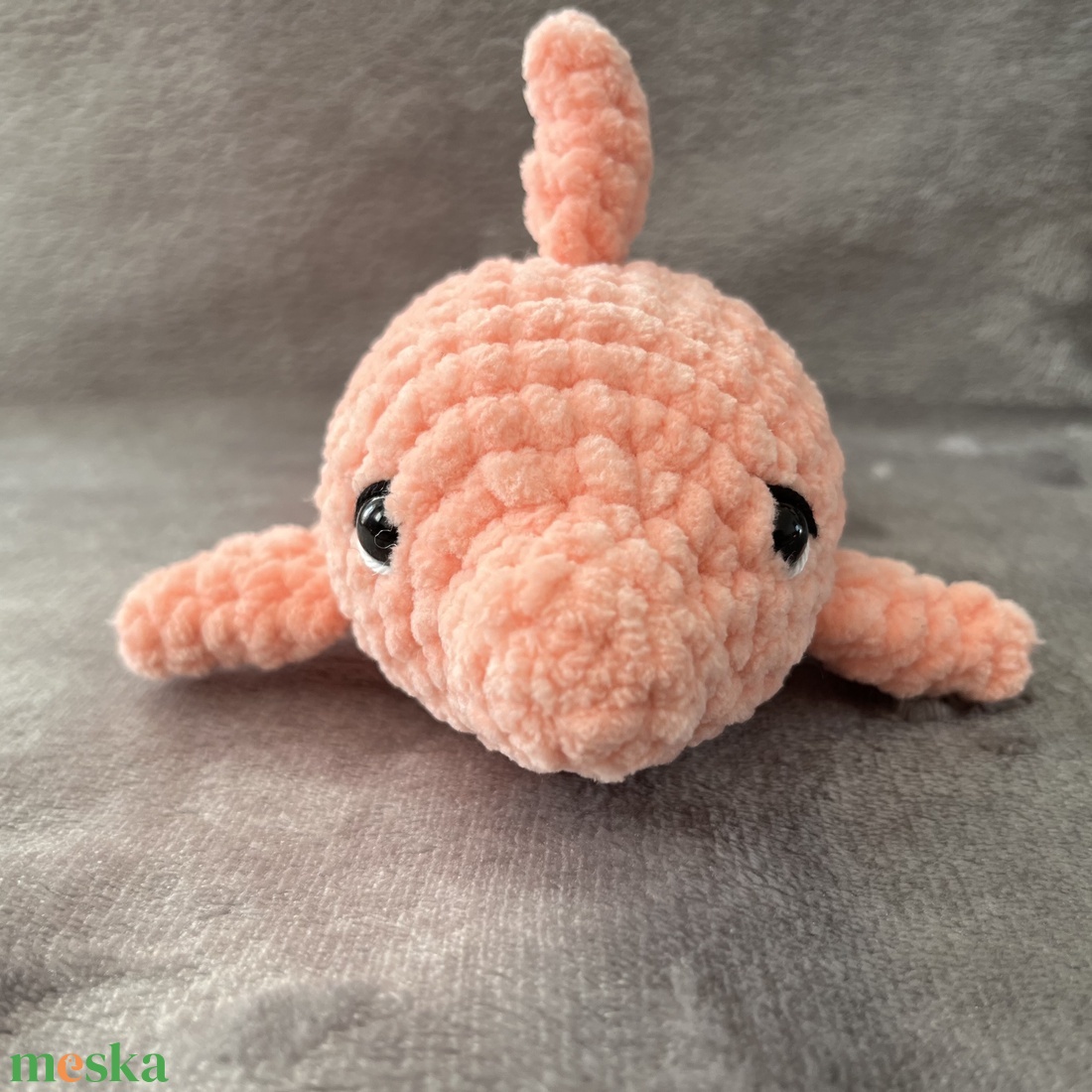 Horgolt delfin - játék & sport - plüssállat & játékfigura - más figura - Meska.hu