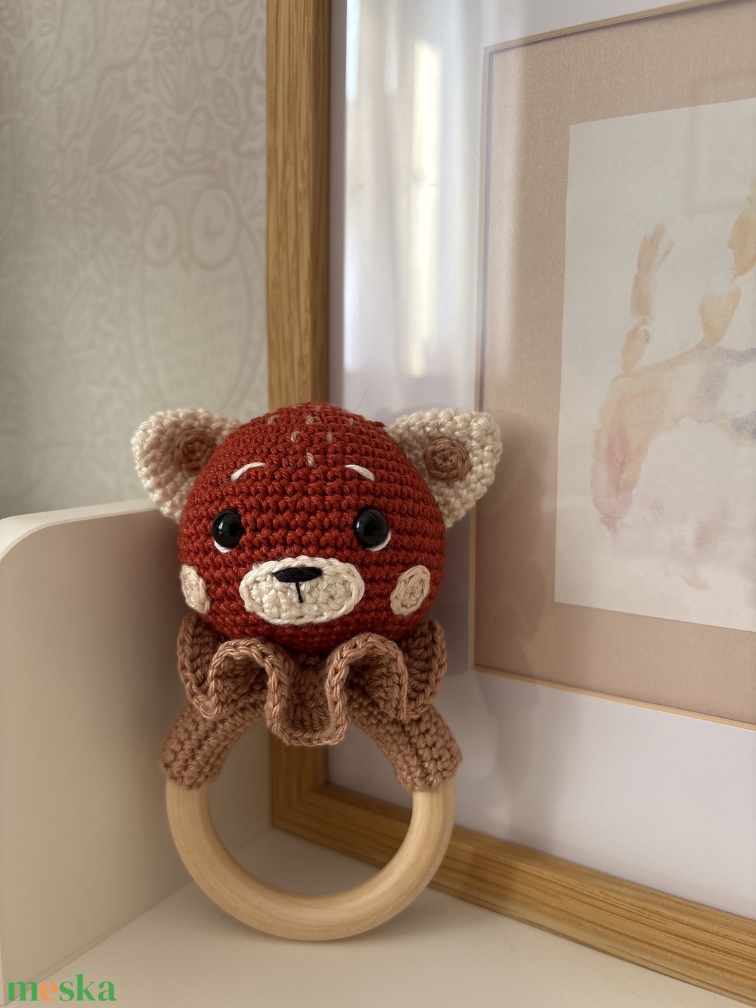 Horgolt vörös panda csörgő - játék & sport - 3 éves kor alattiaknak - csörgő - Meska.hu Horgolt vörös panda csörgő - játék & sport - 3 éves kor alattiaknak - csörgő - Meska.hu