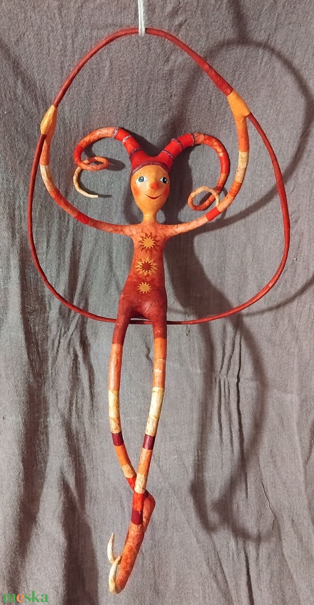 Hintázó manó - otthon & életmód - dekoráció - fali és függő dekoráció - függődísz - Meska.hu