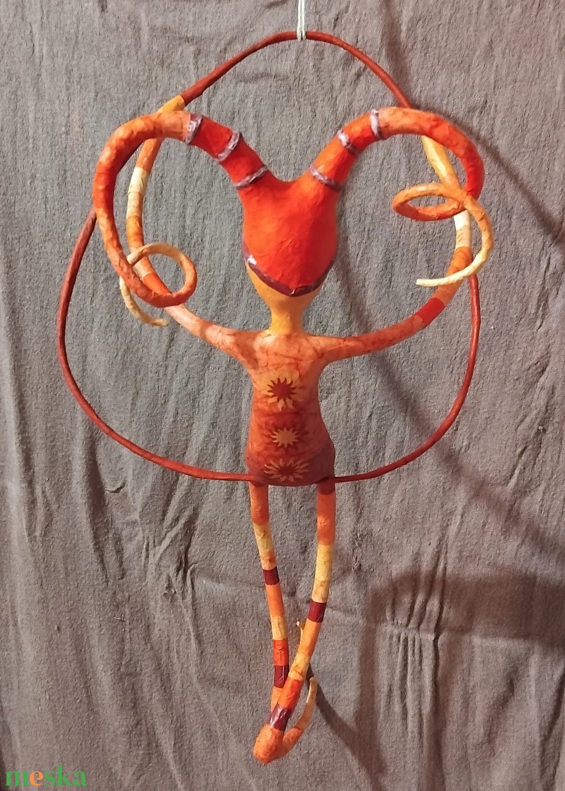 Hintázó manó - otthon & életmód - dekoráció - fali és függő dekoráció - függődísz - Meska.hu
