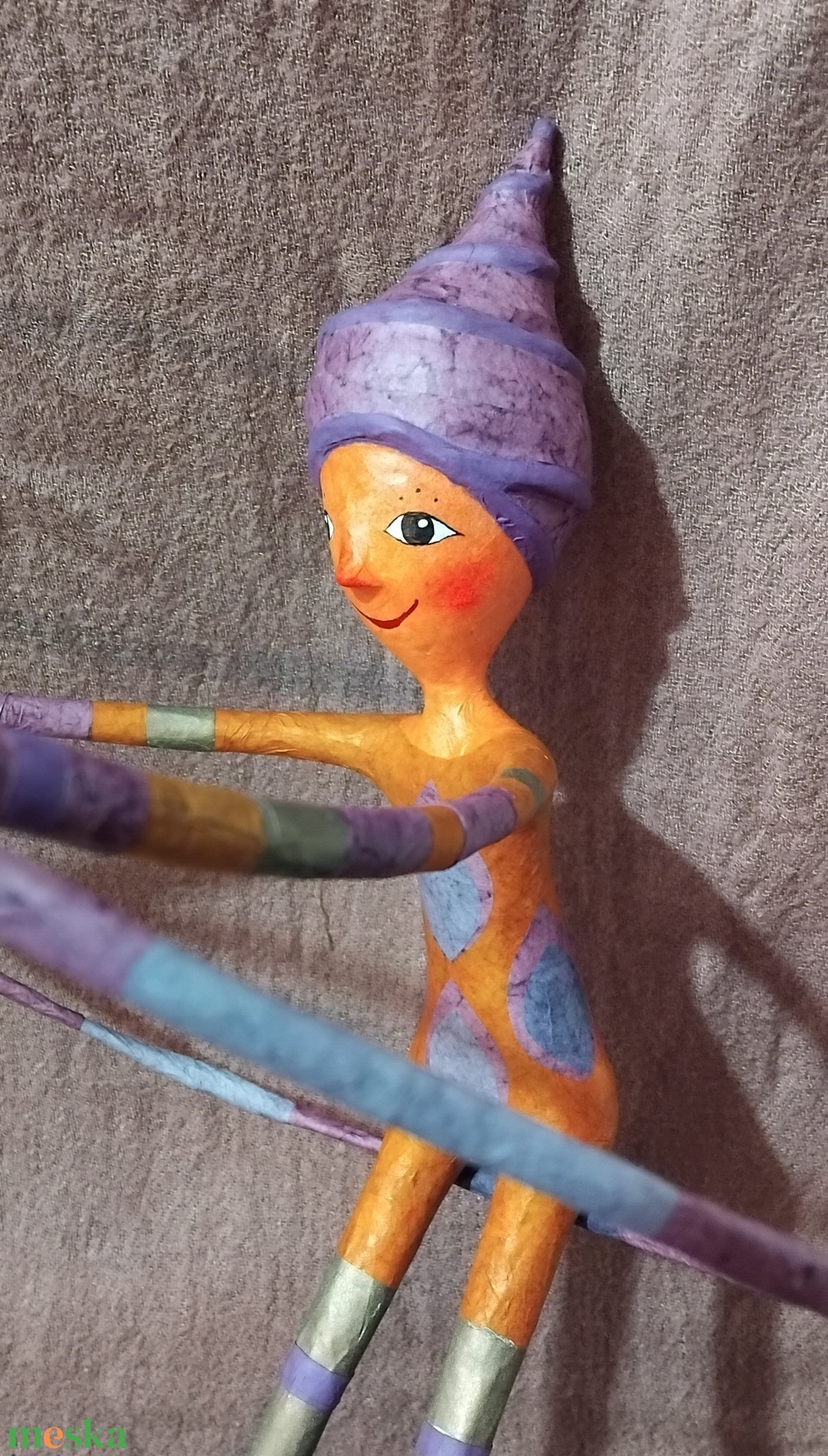 Hintázó manó  - otthon & életmód - dekoráció - fali és függő dekoráció - függődísz - Meska.hu