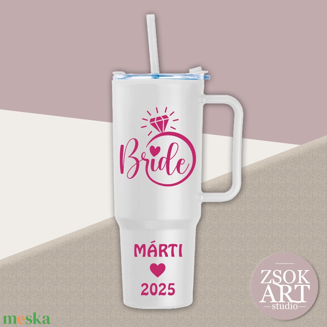 Lánybúcsú tumbler - otthon & életmód - konyhafelszerelés, tálalás - italos kellékek - kulacsok - Meska.hu Lánybúcsú tumbler - otthon & életmód - konyhafelszerelés, tálalás - italos kellékek - kulacsok - Meska.hu