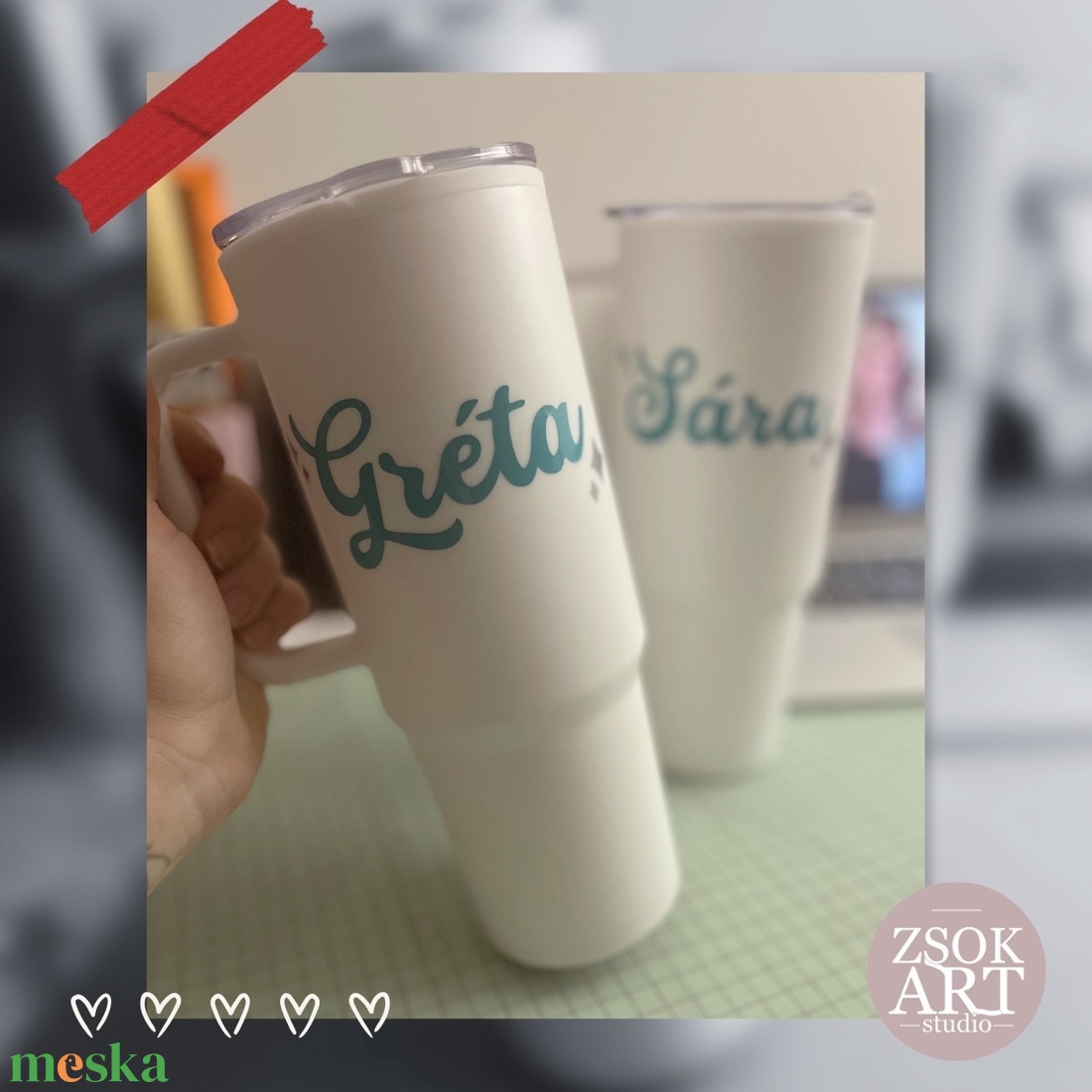 Egyedi feliratos tumbler  - otthon & életmód - konyhafelszerelés, tálalás - italos kellékek - kulacsok - Meska.hu