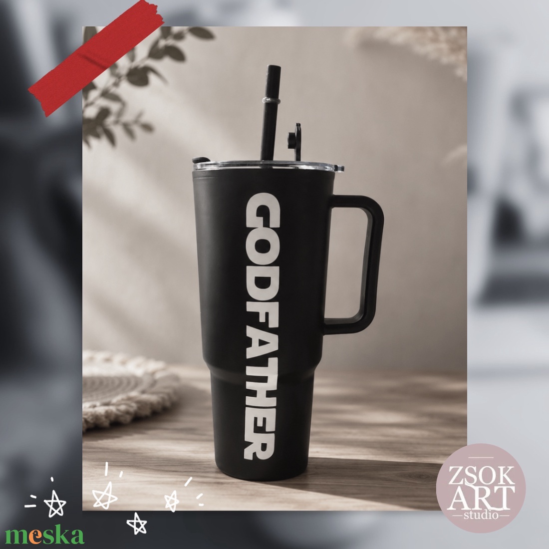 Egyedi feliratos tumbler  - otthon & életmód - konyhafelszerelés, tálalás - italos kellékek - kulacsok - Meska.hu