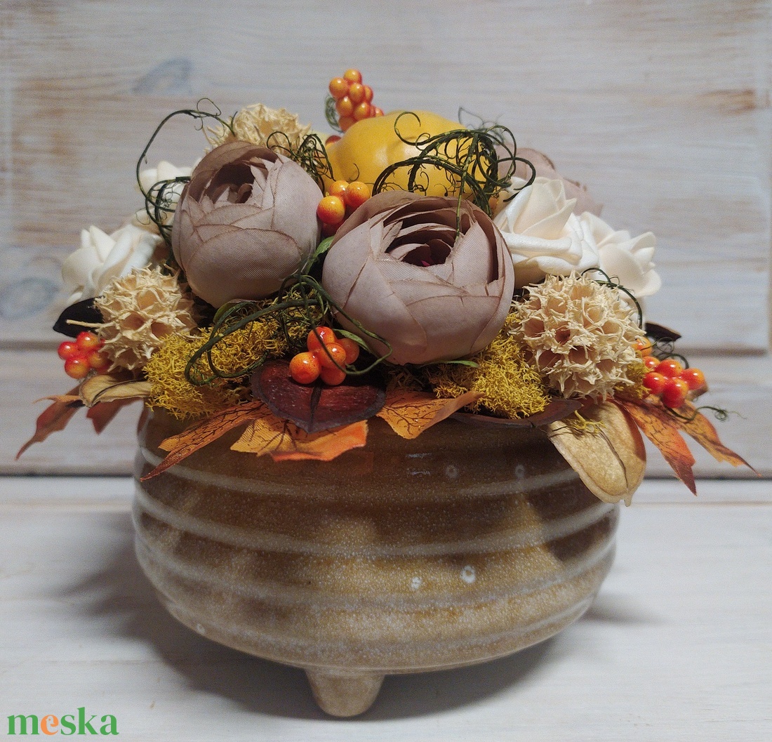 Őszi asztaldísz tökkel - otthon & életmód - dekoráció - asztal és polc dekoráció - asztaldísz - Meska.hu Őszi asztaldísz tökkel - otthon & életmód - dekoráció - asztal és polc dekoráció - asztaldísz - Meska.hu