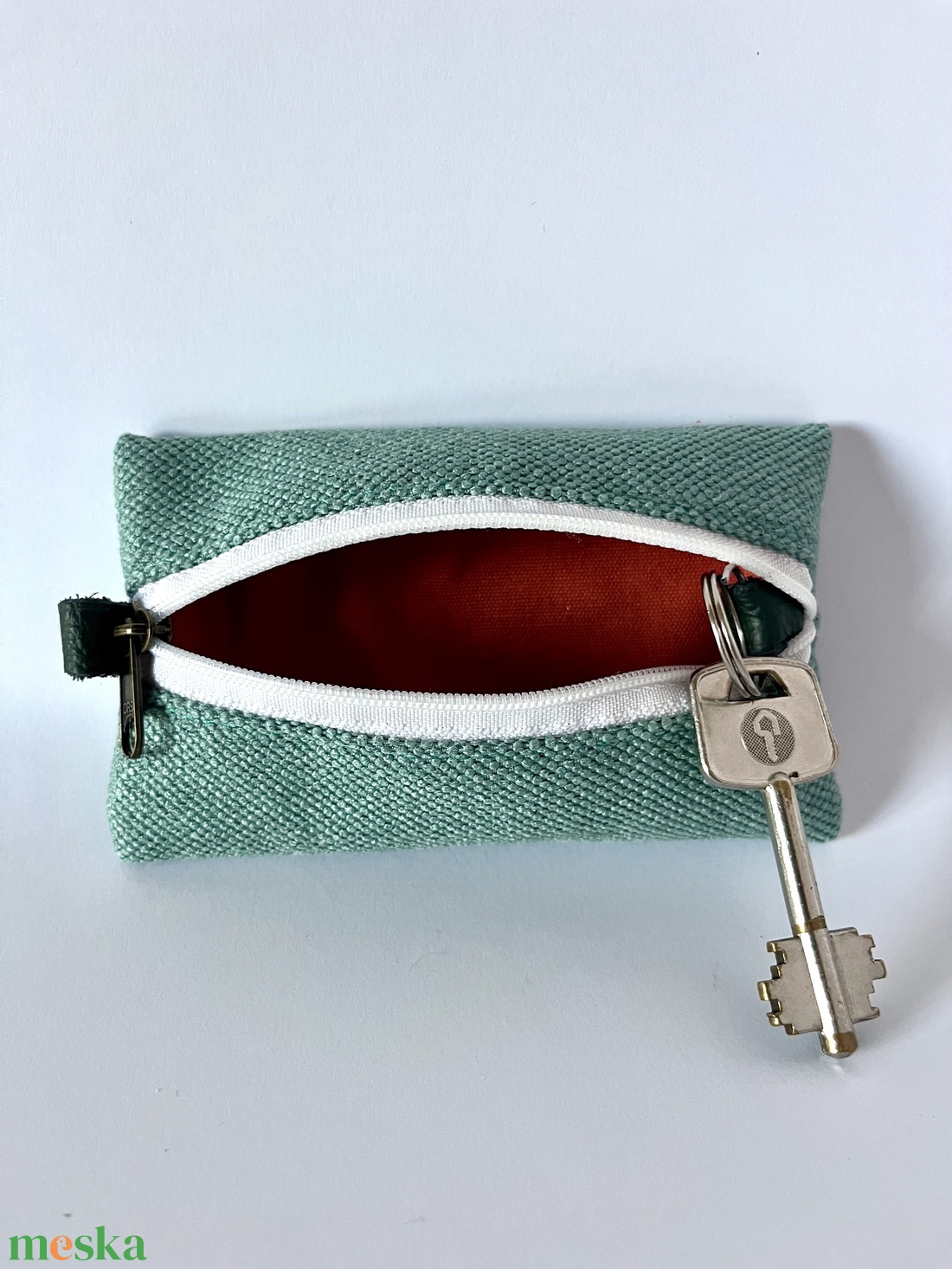 Türkiz kulcstartó - táska & tok - kulcstartó & táskadísz - kulcstartó - Meska.hu