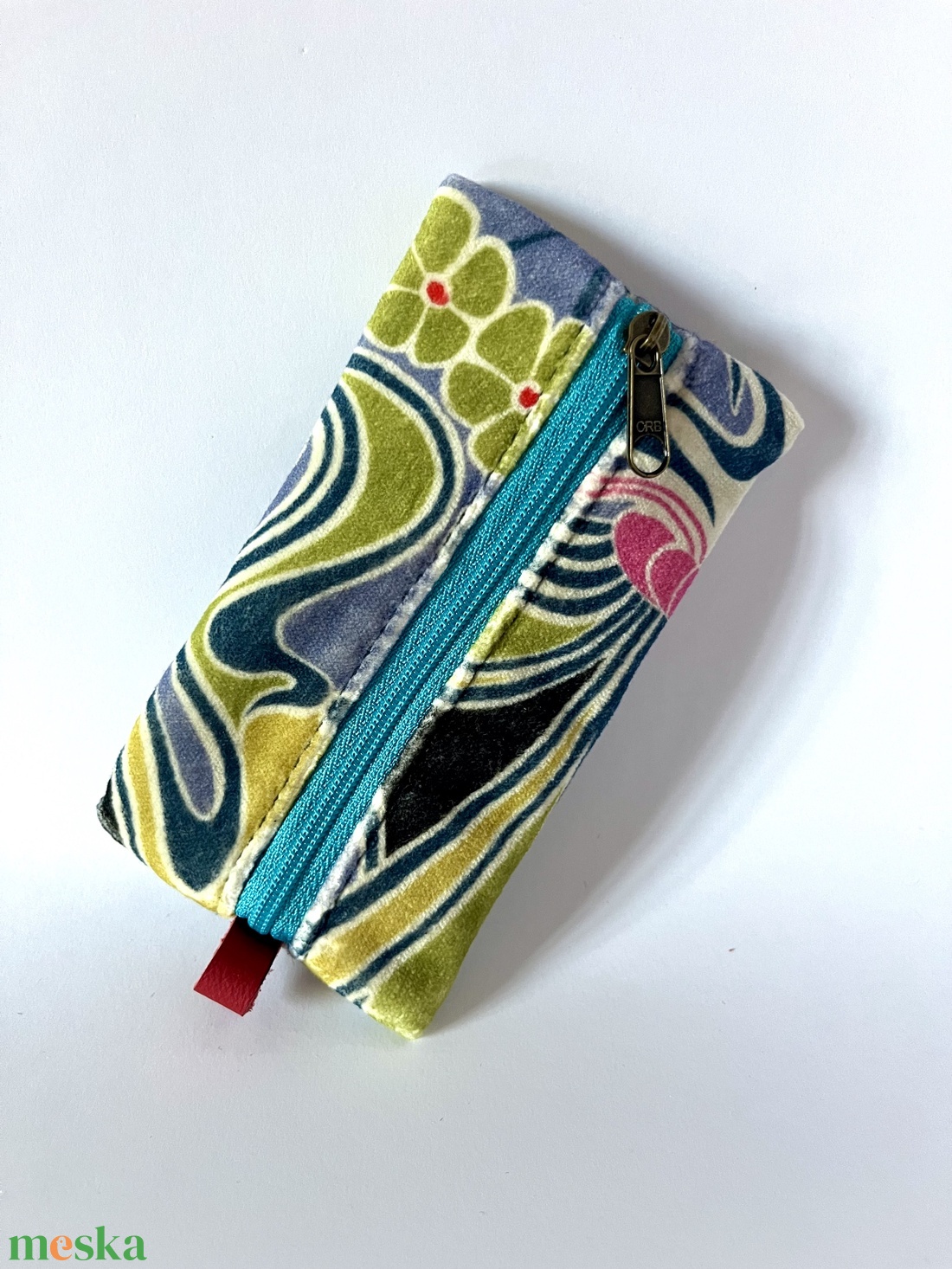 Bársony kulcstartó - táska & tok - kulcstartó & táskadísz - kulcstartó - Meska.hu