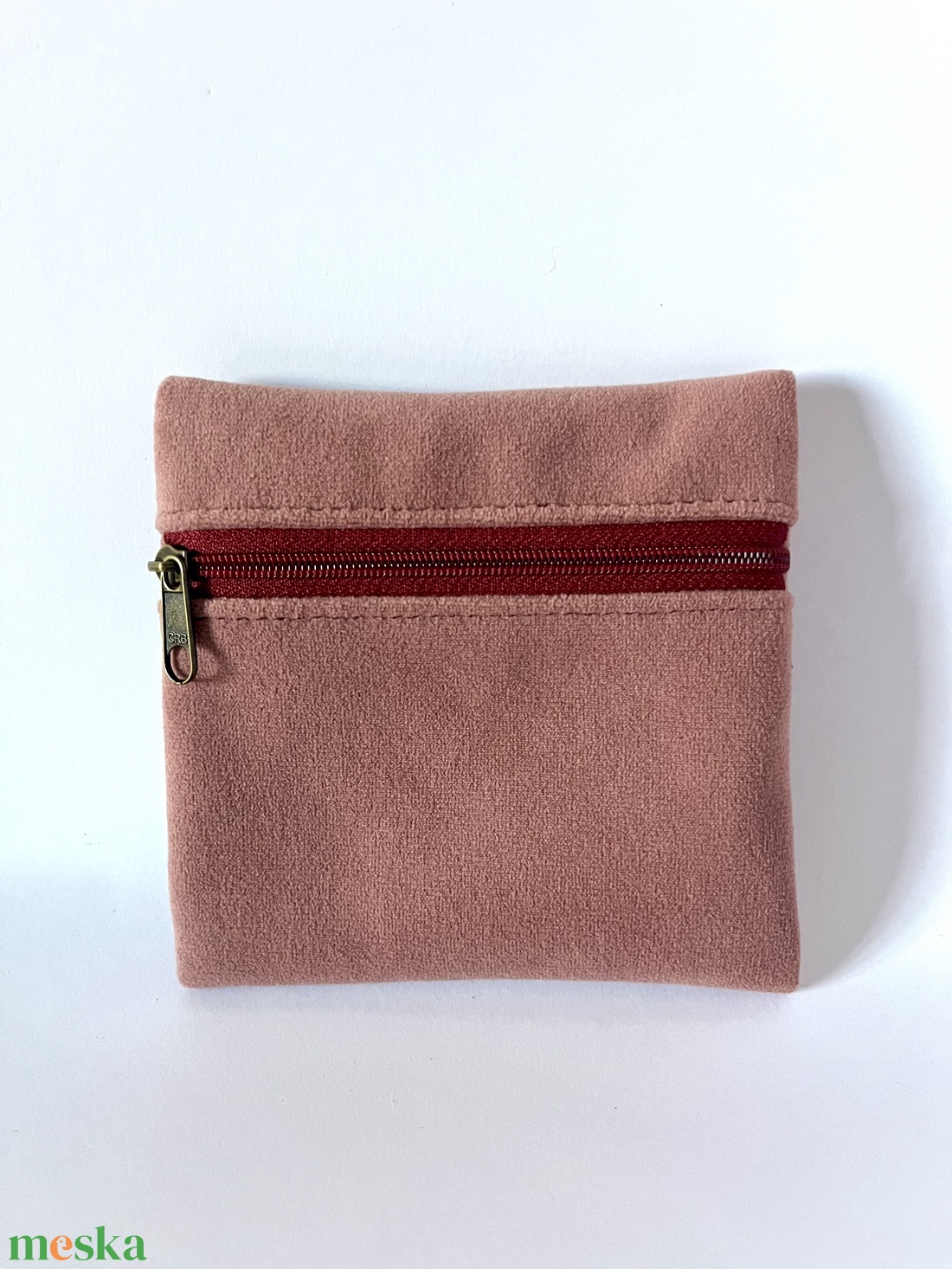 Rózsaszín pénztárca - táska & tok - pénztárca & más tok - aprópénztartó - Meska.hu