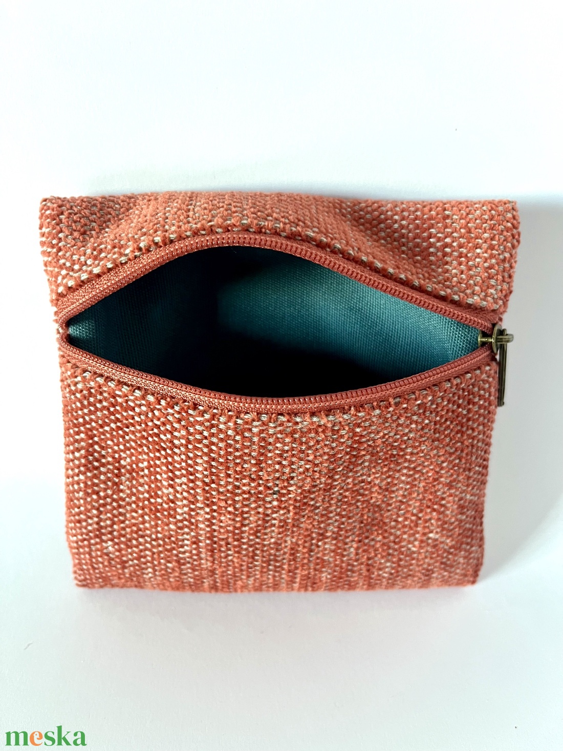 Piros pénztárca - táska & tok - pénztárca & más tok - aprópénztartó - Meska.hu