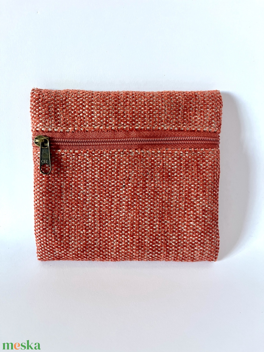 Piros pénztárca - táska & tok - pénztárca & más tok - aprópénztartó - Meska.hu