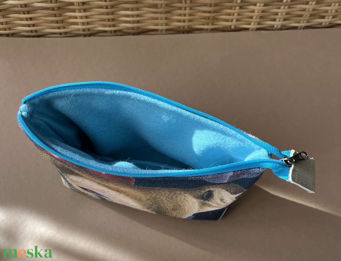 Majmos sminkes neszesszer táska - táska & tok - neszesszer - Meska.hu