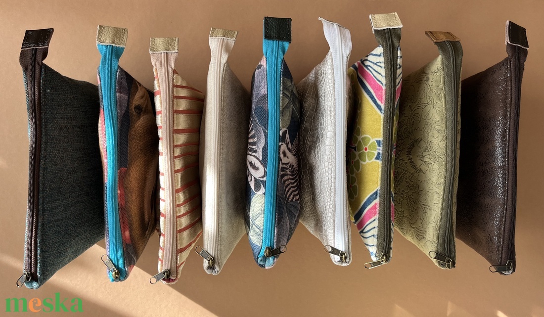 Virágmintás színes sminkes neszesszer táska - táska & tok - neszesszer - Meska.hu