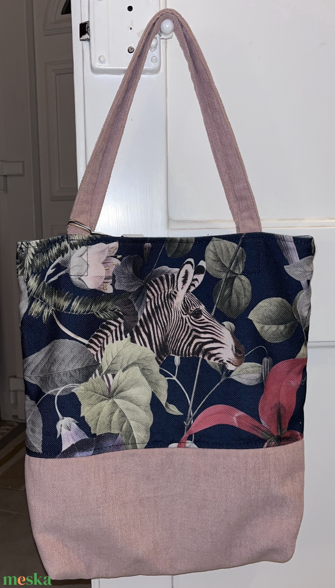 Dzsungel mintás tote bag - táska & tok - kézitáska & válltáska - válltáska - Meska.hu