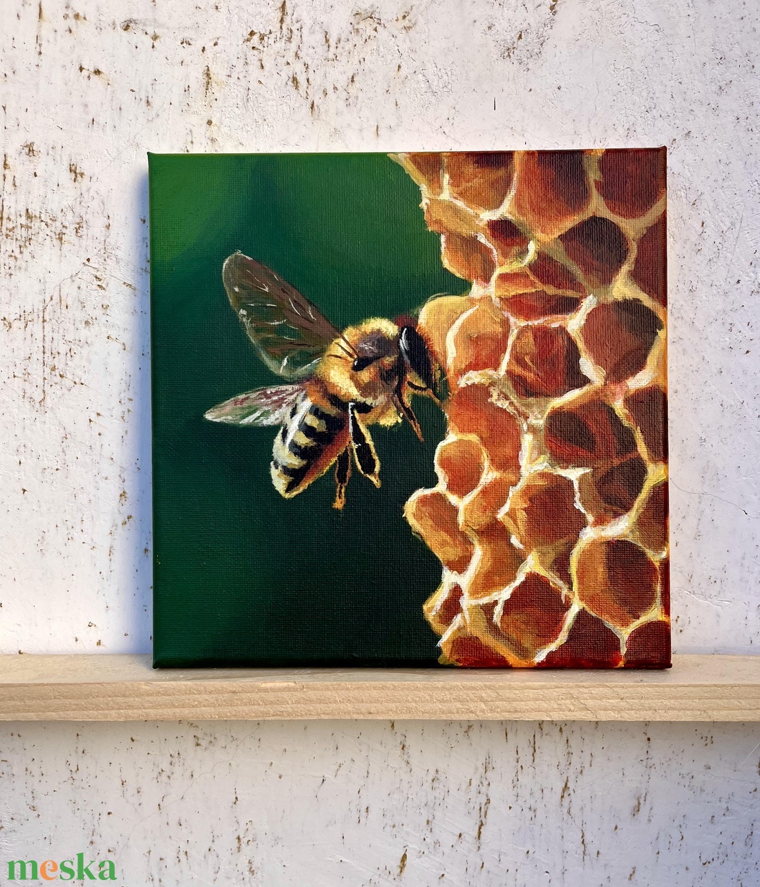 Állati porték - művészet - festmény - akril - Meska.hu