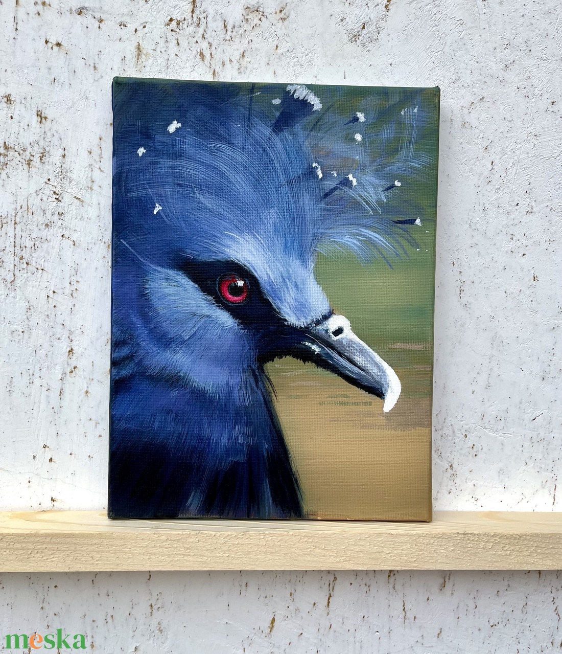 Állati porték - művészet - festmény - akril - Meska.hu