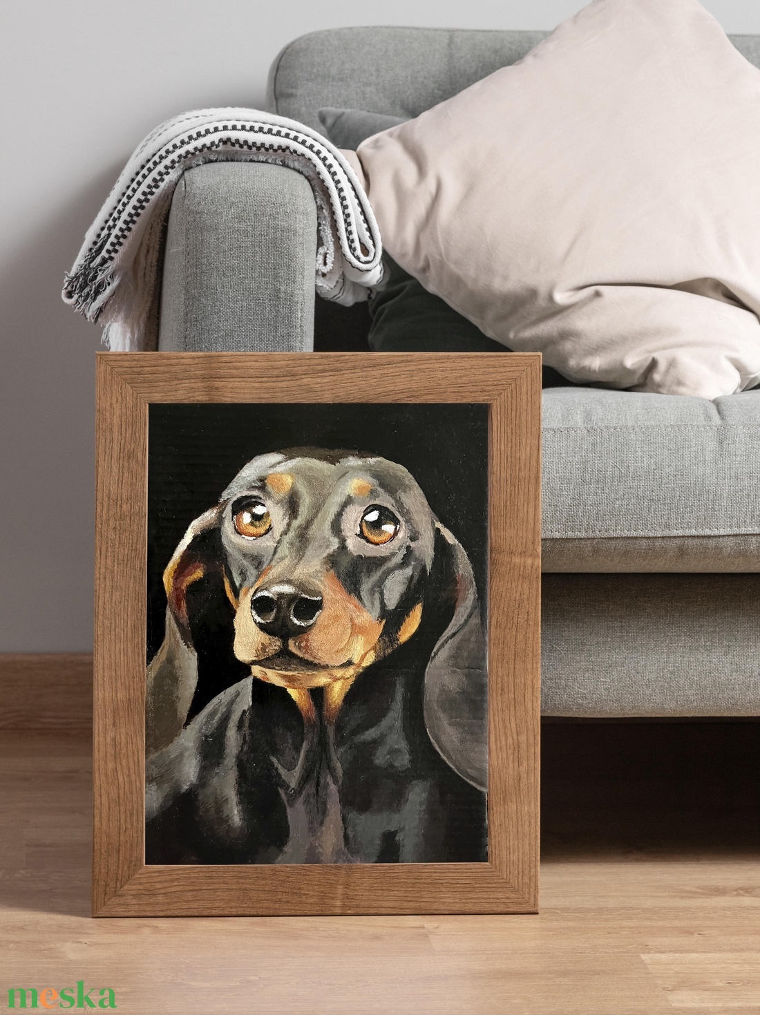 Állati porték - művészet - festmény - akril - Meska.hu