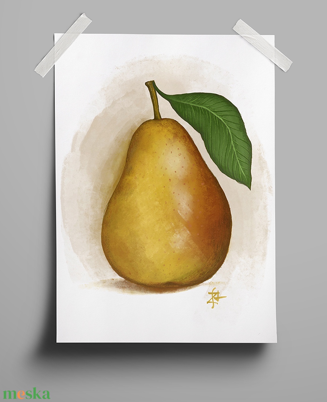 Pear (körte) - művészet - grafika & illusztráció - digitális - Meska.hu