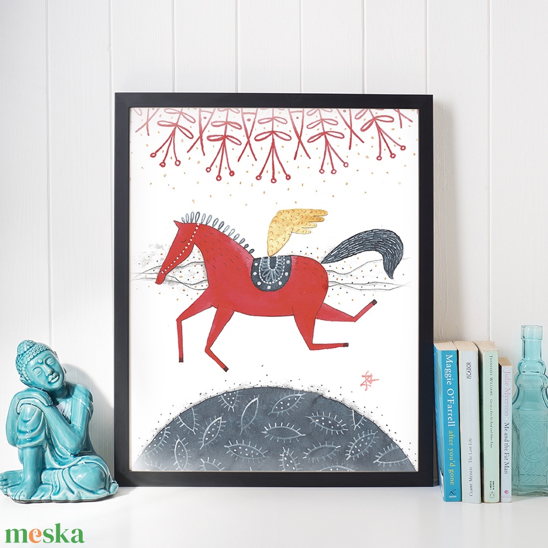 Red Steed (Vörös paripa) - művészet - grafika & illusztráció - digitális - Meska.hu