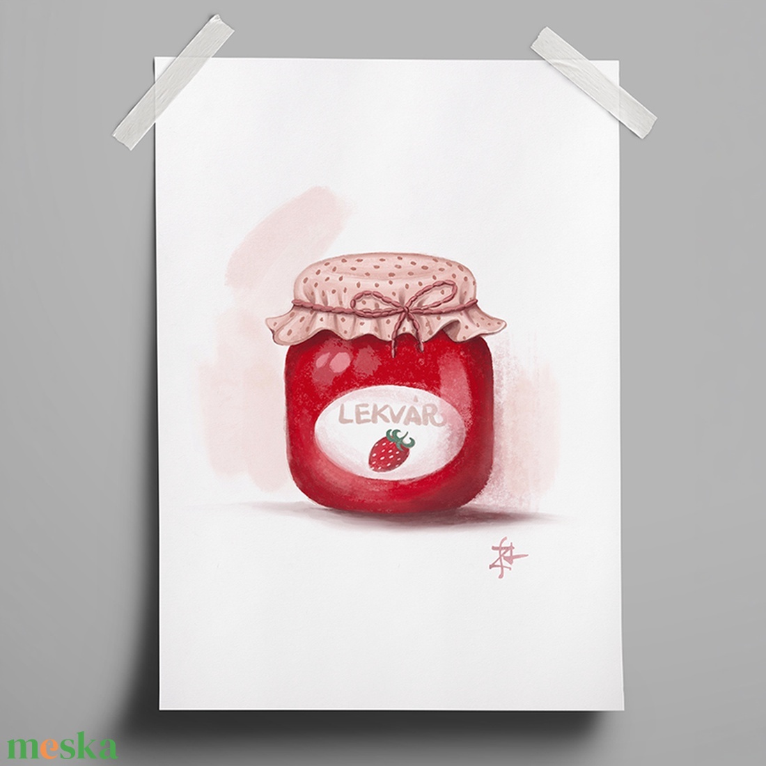 Jam (lekvár) - művészet - grafika & illusztráció - digitális - Meska.hu