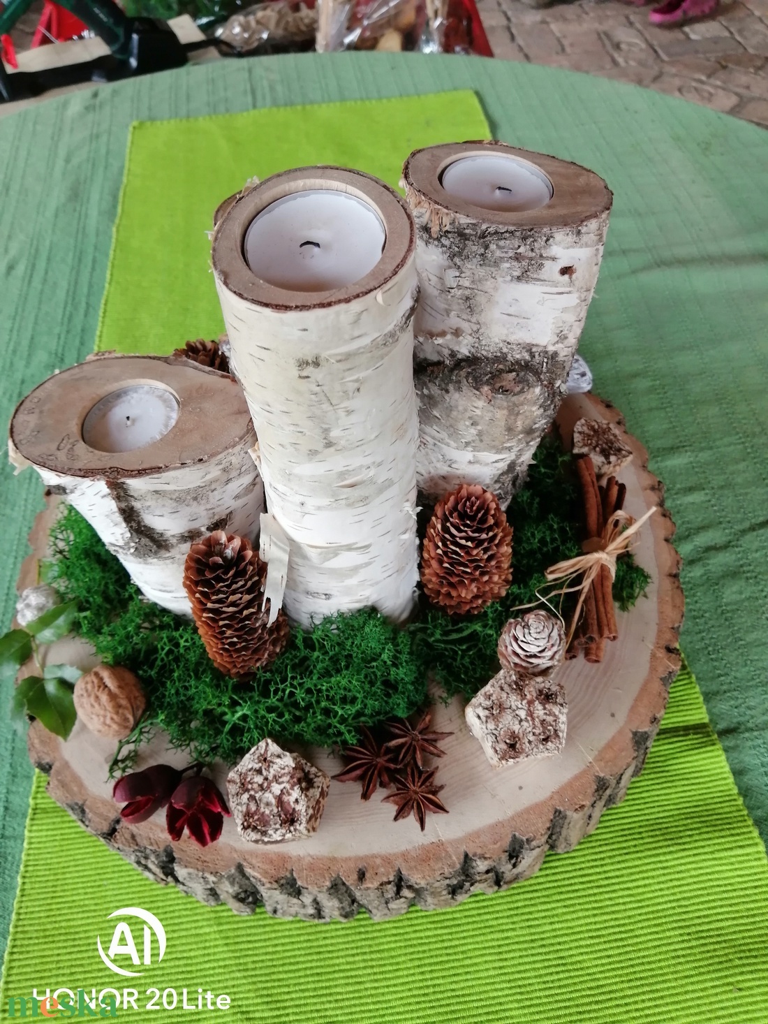 Adventi koszorú és asztaldísz - karácsony - adventi díszek - adventi koszorú - Meska.hu Adventi koszorú és asztaldísz - karácsony - adventi díszek - adventi koszorú - Meska.hu