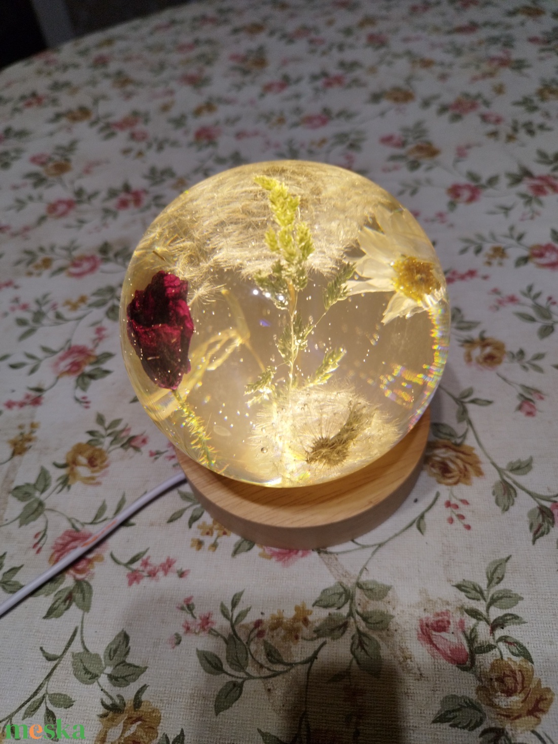 Epoxi gyanta lámpa - otthon & életmód - lámpa - hangulatlámpa - Meska.hu