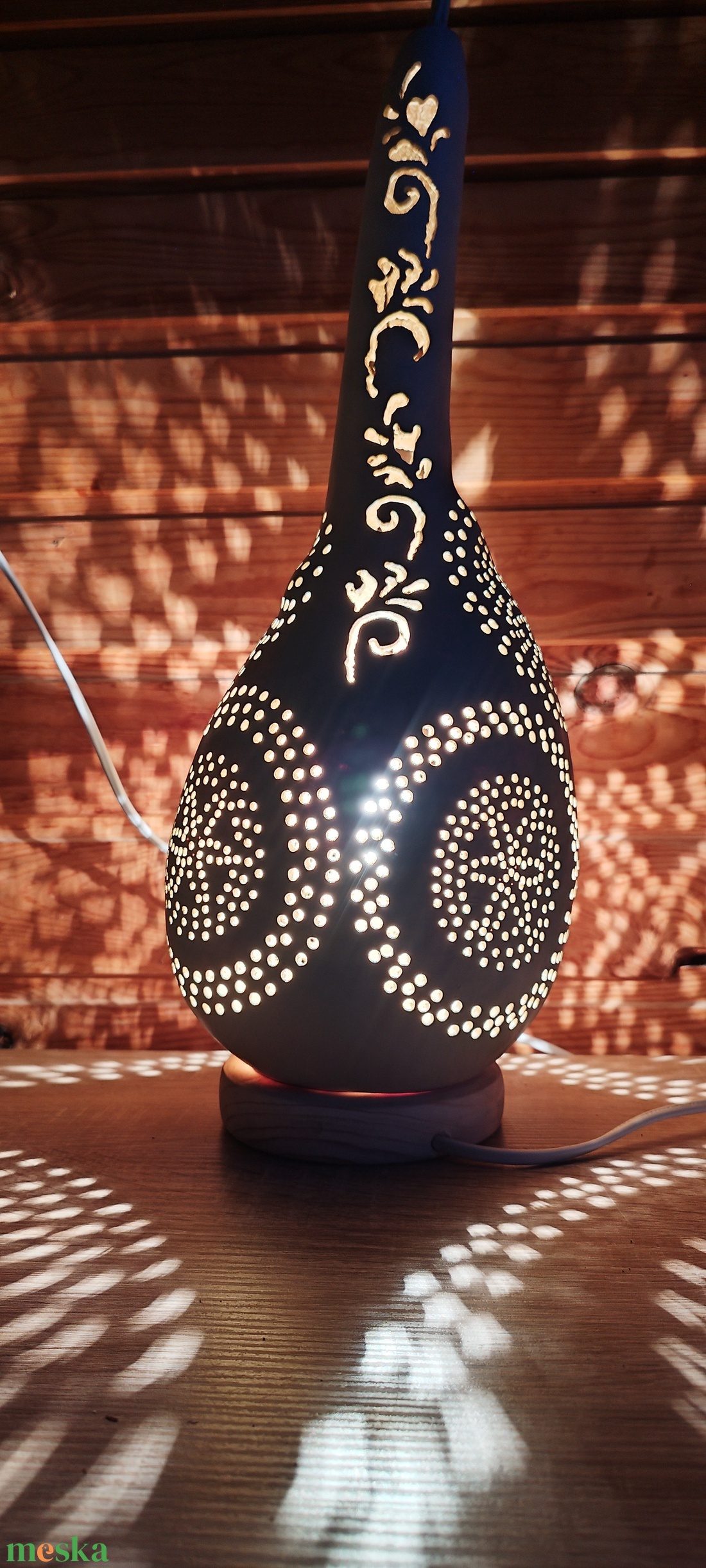 Lopotök lámpa  - otthon & életmód - ház & kert - kerti lámpa - Meska.hu