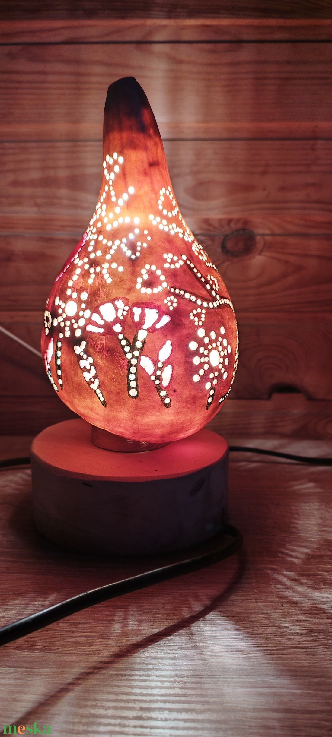 Lopotök lámpa  - otthon & életmód - ház & kert - kerti lámpa - Meska.hu