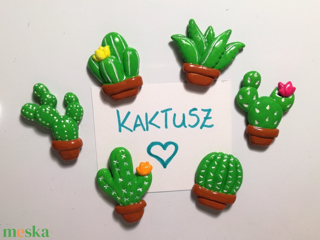 Kaktusz - gipsz hűtőmágnes, 6 db - otthon & életmód - konyhafelszerelés, tálalás - konyhai dekoráció - hűtőmágnes - Meska.hu Kaktusz - gipsz hűtőmágnes, 6 db - otthon & életmód - konyhafelszerelés, tálalás - konyhai dekoráció - hűtőmágnes - Meska.hu