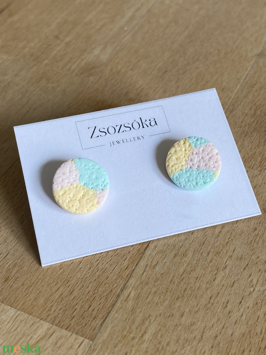 Candy pötty fülbevaló - ékszer - fülbevaló - pötty fülbevaló - Meska.hu