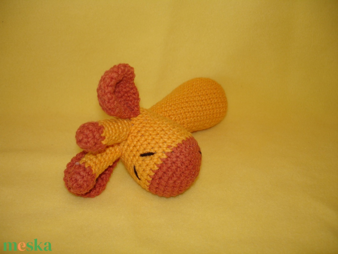 Zsiráf csörgő amigurumi figura - játék & sport - 3 éves kor alattiaknak - csörgő - Meska.hu Zsiráf csörgő amigurumi figura - játék & sport - 3 éves kor alattiaknak - csörgő - Meska.hu