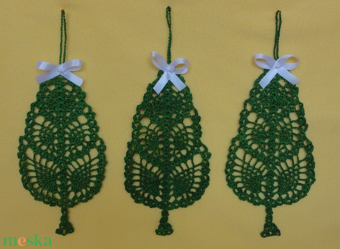 Karácsonyi fenyő ajtó ablak dísz - karácsony - karácsonyi lakásdekoráció - karácsonyfadíszek - Meska.hu