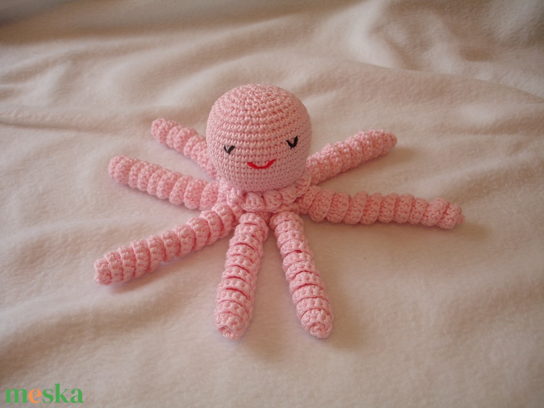Babajáték polip amigurumi figura rózsaszín - játék & sport - plüssállat & játékfigura - polip - Meska.hu Babajáték polip amigurumi figura rózsaszín - játék & sport - plüssállat & játékfigura - polip - Meska.hu