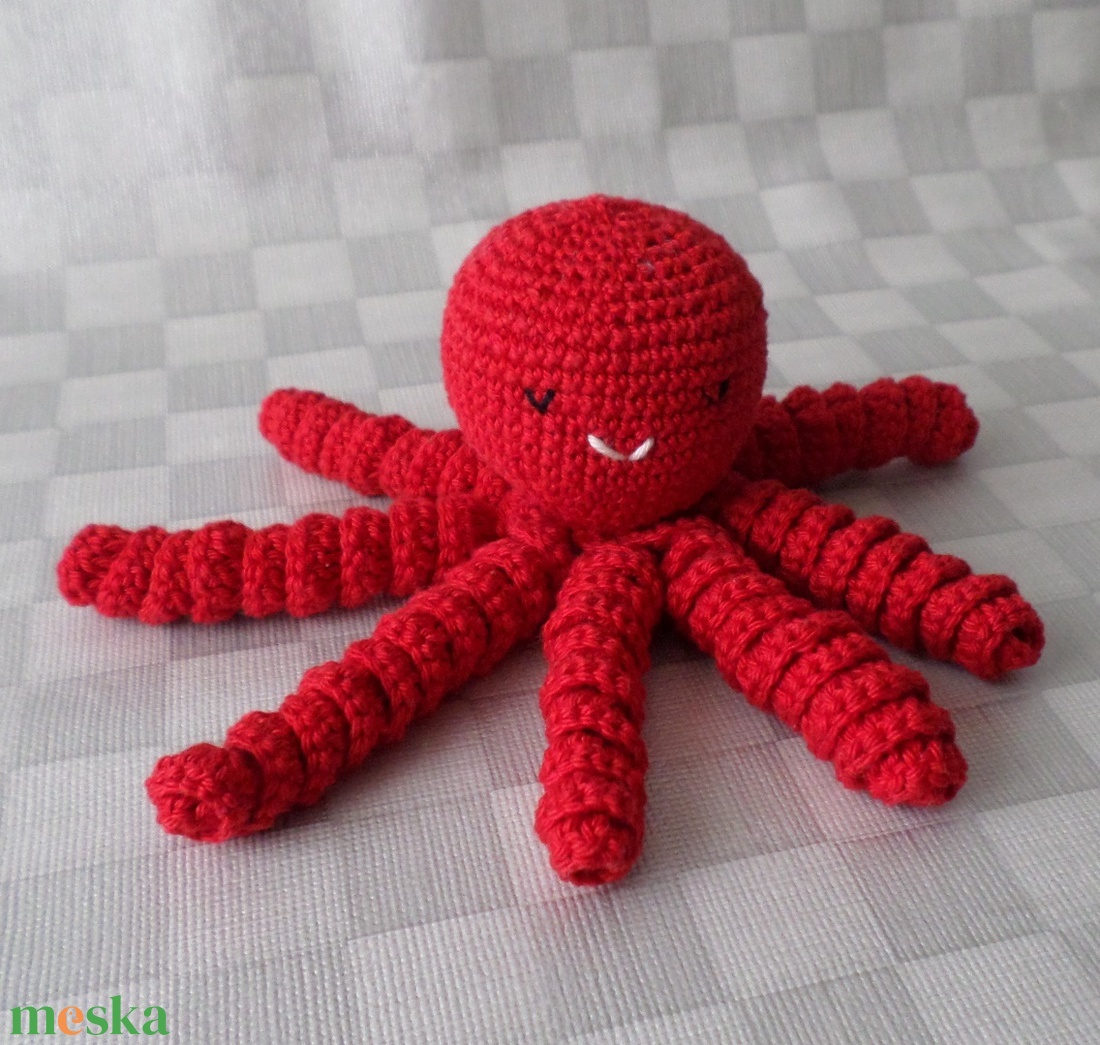 Babajáték polip amigurumi figura színesek - játék & sport - plüssállat & játékfigura - polip - Meska.hu Babajáték polip amigurumi figura színesek - játék & sport - plüssállat & játékfigura - polip - Meska.hu