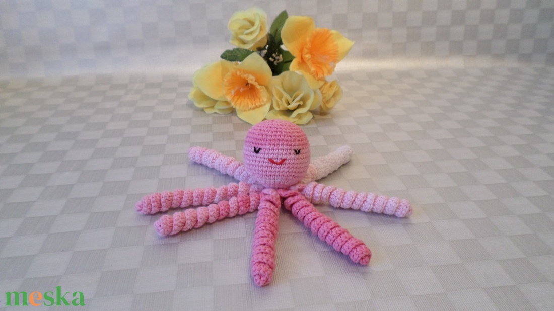 Babajáték polip amigurumi figura színesek - játék & sport - plüssállat & játékfigura - polip - Meska.hu Babajáték polip amigurumi figura színesek - játék & sport - plüssállat & játékfigura - polip - Meska.hu