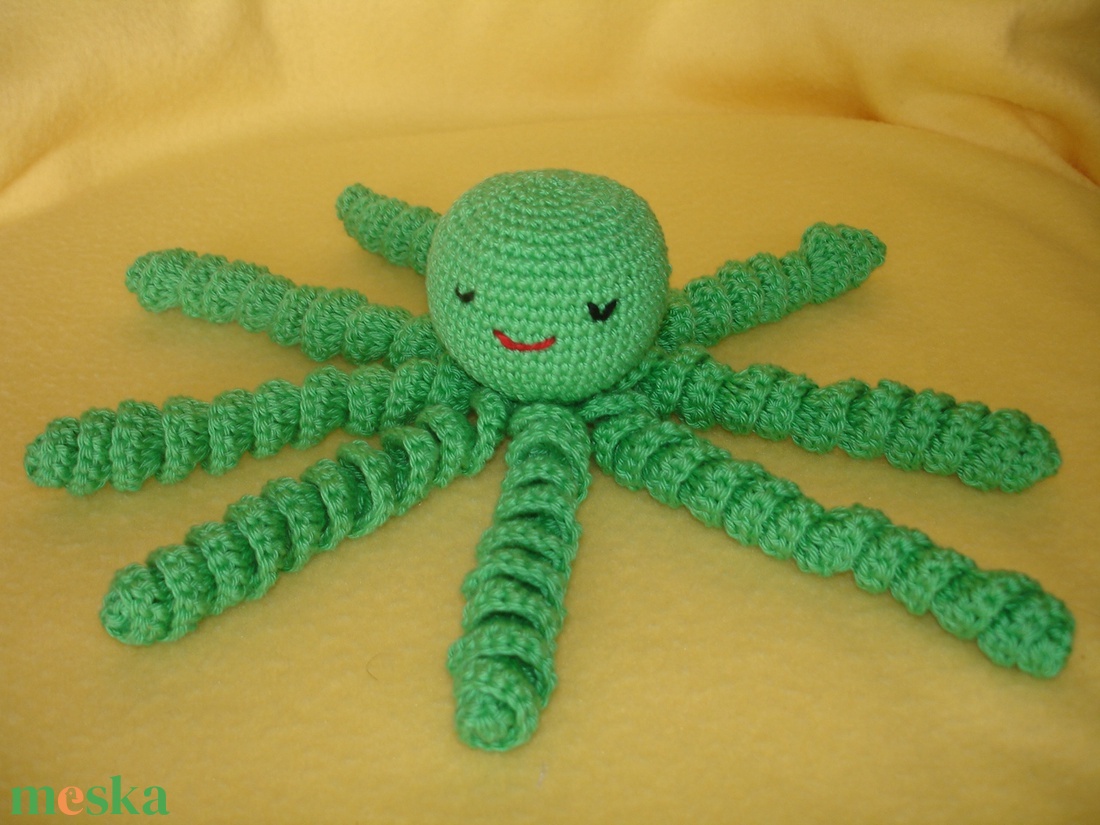 Babajáték polip amigurumi figura tarka színek - játék & sport - plüssállat & játékfigura - polip - Meska.hu Babajáték polip amigurumi figura tarka színek - játék & sport - plüssállat & játékfigura - polip - Meska.hu