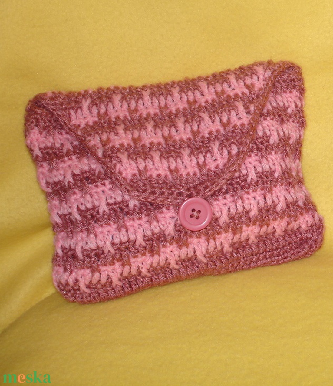 Kozmetikai táska neszesszer horgolt - táska & tok - neszesszer - Meska.hu