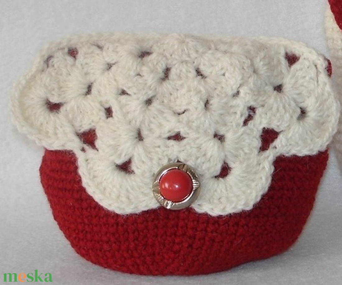 Kozmetikai táska neszesszer horgolt - táska & tok - neszesszer - Meska.hu