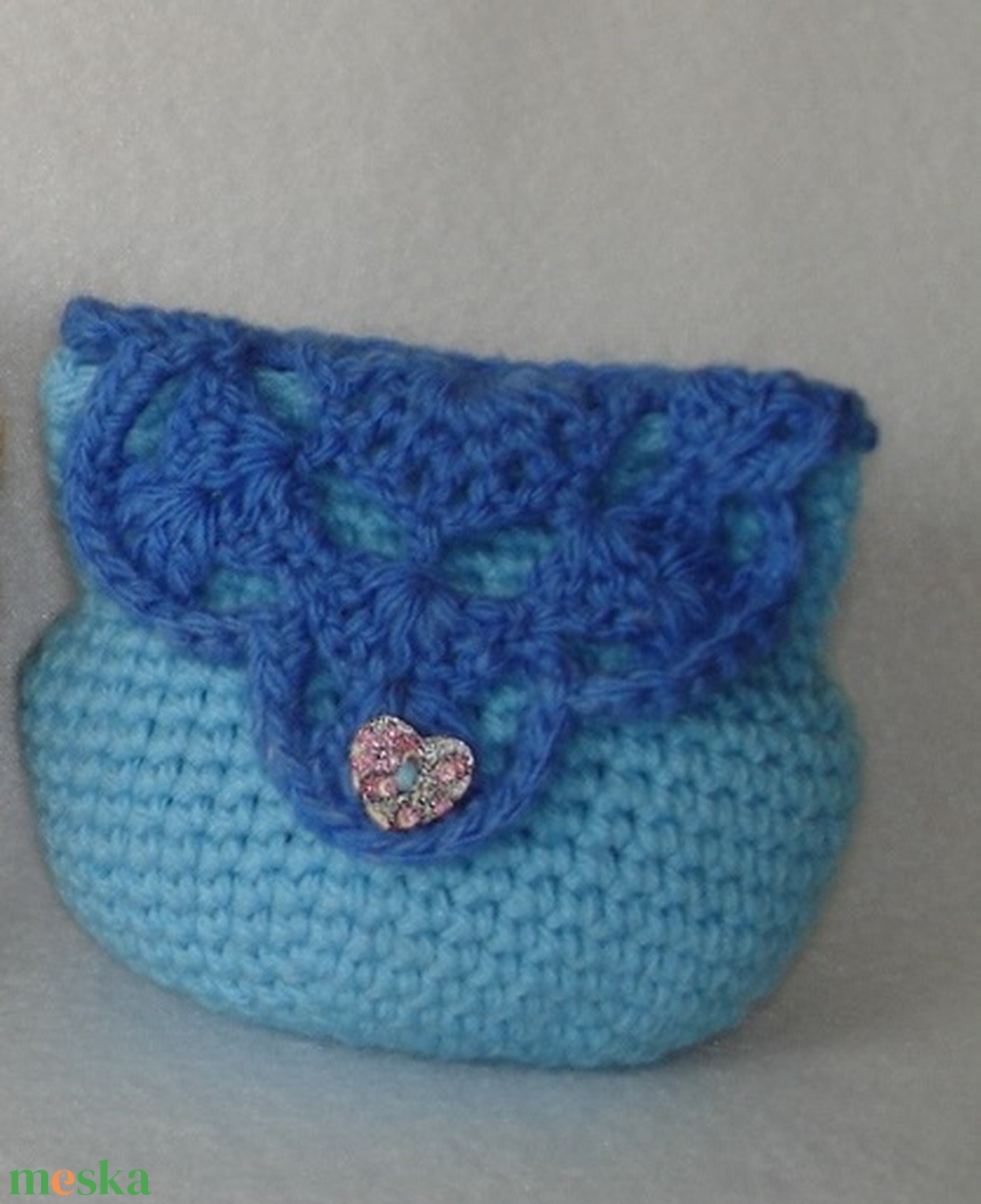 Kozmetikai táska neszesszer horgolt - táska & tok - neszesszer - Meska.hu