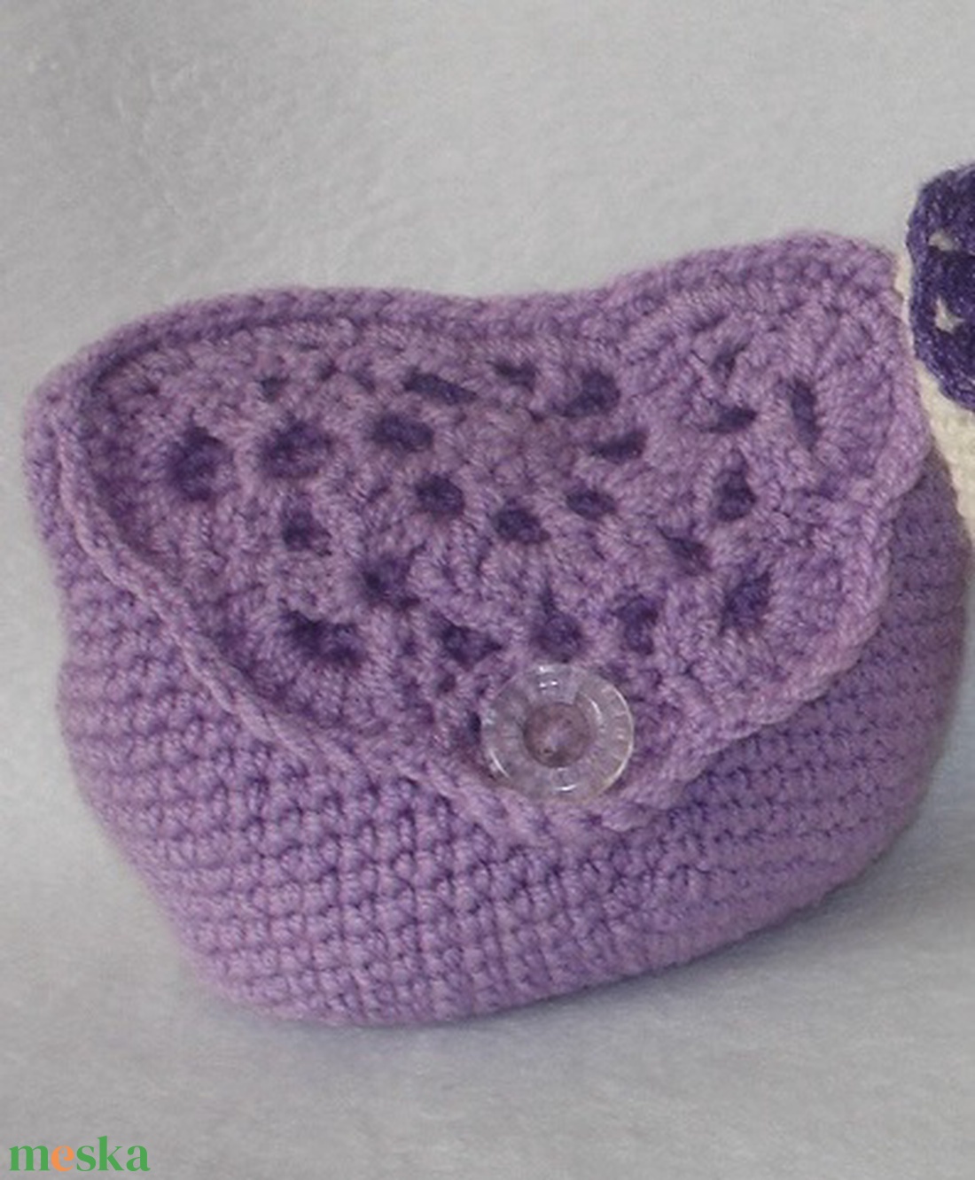 Kozmetikai táska neszesszer horgolt - táska & tok - neszesszer - Meska.hu